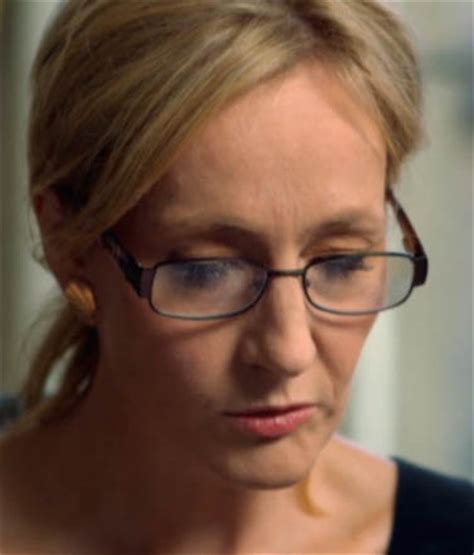 J.K. Rowling's glasses and the glasses of her characters.